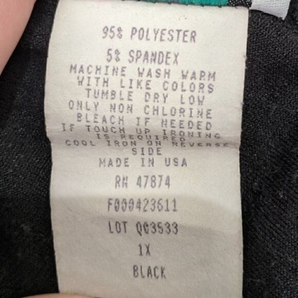 Diane Von Furstenberg Vintage 80s Black Velour Joggers - Picture 4 of 7